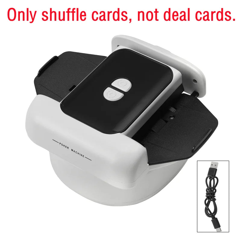 High Performances Auto Card Shuffler Professional Automatic Card Shuffler for Poker Enthusiasts and Casual Player Card Shuffler