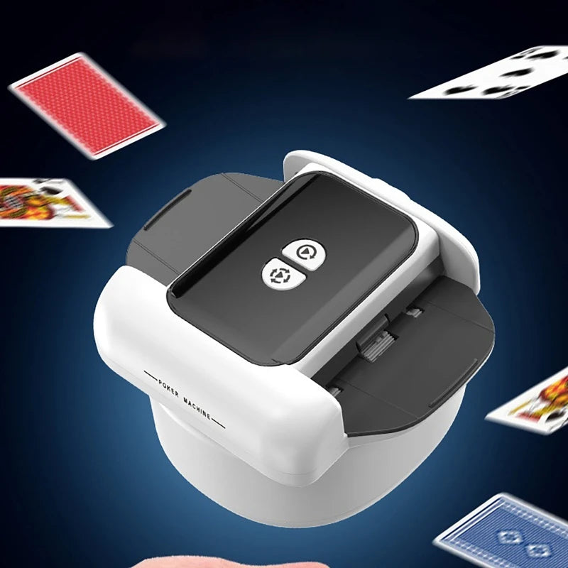 High Performances Auto Card Shuffler Professional Automatic Card Shuffler for Poker Enthusiasts and Casual Player Card Shuffler