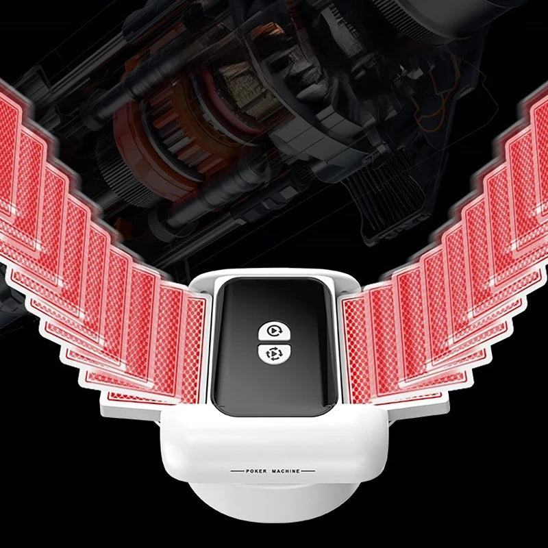 High Performances Auto Card Shuffler Professional Automatic Card Shuffler for Poker Enthusiasts and Casual Player Card Shuffler
