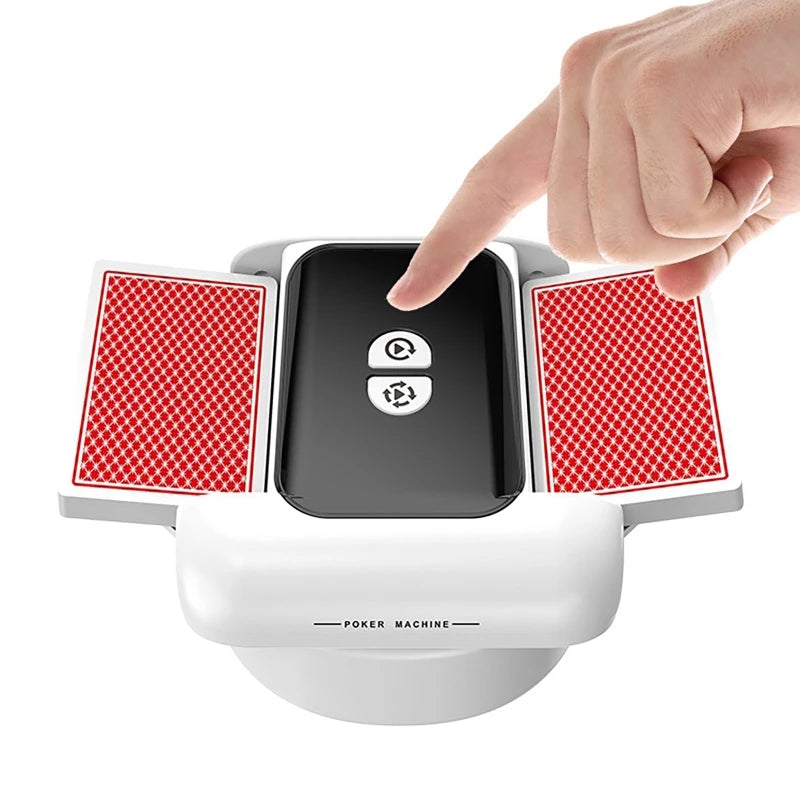 High Performances Auto Card Shuffler Professional Automatic Card Shuffler for Poker Enthusiasts and Casual Player Card Shuffler